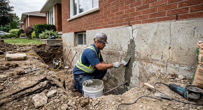 Basement Foundation Repair in New Bedford, MA