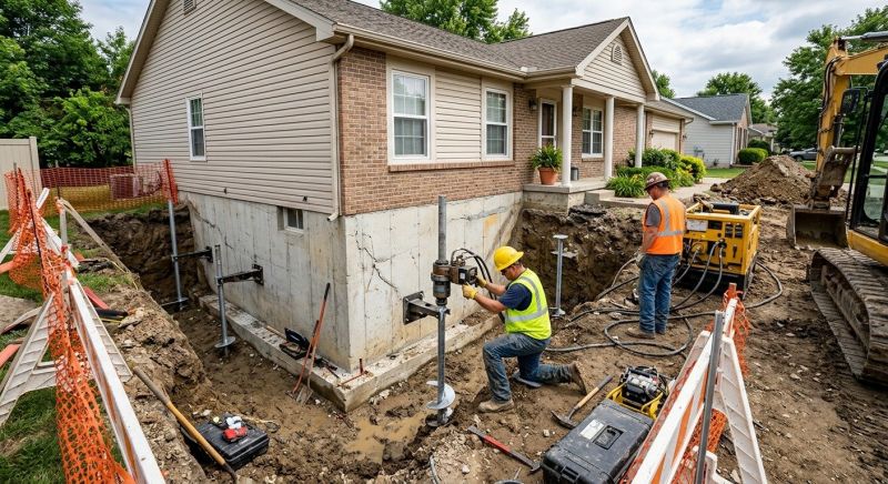 Building Foundation Repair in Washington County, RI
