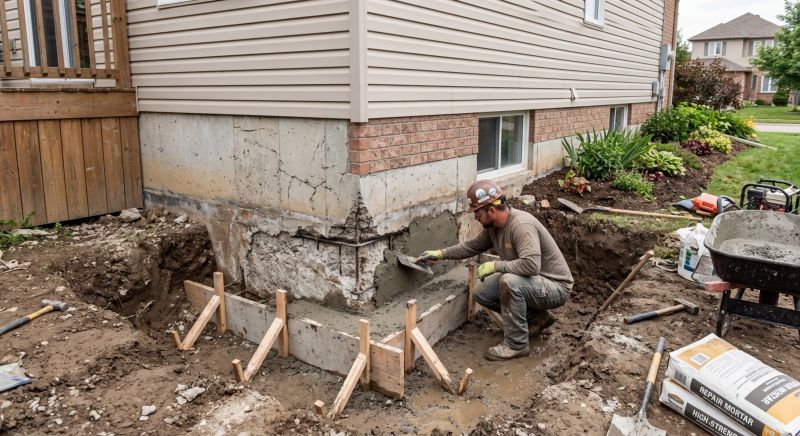 Concrete Foundation Repair in Marion, MA