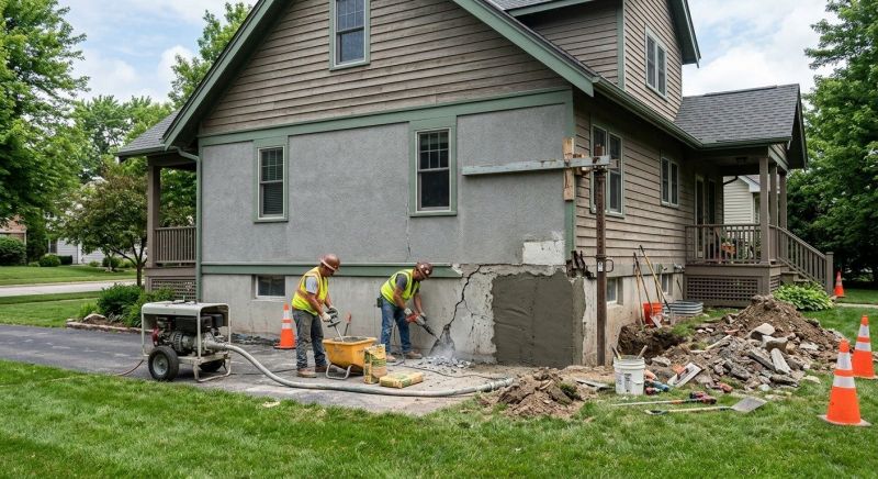 Concrete Foundation Repair in Riverside, RI