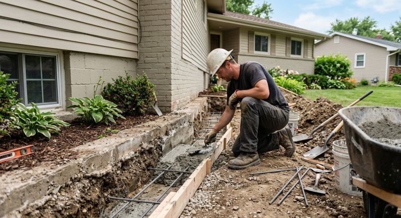 Concrete Foundation Repair in Wareham, MA
