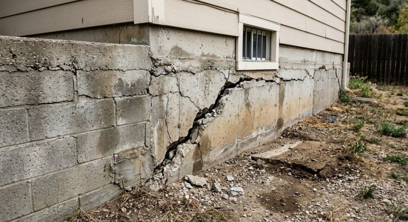 Cracked Foundation Repair in Riverside, RI