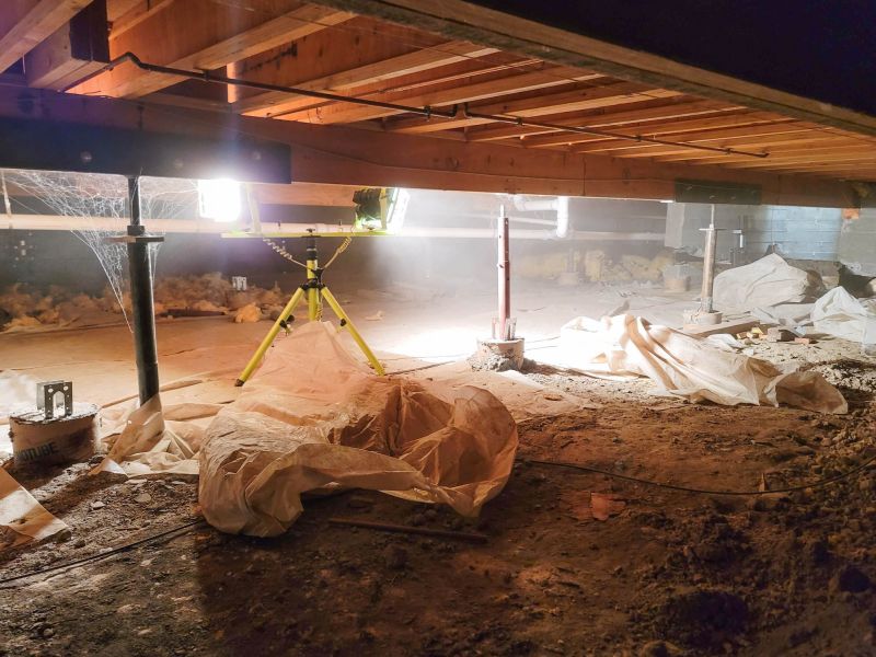 Crawlspace Foundation Repair in Berkley, MA