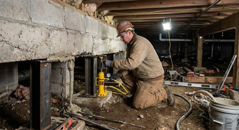 Crawlspace Foundation Repair in Falmouth, MA