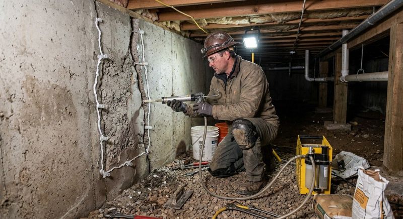 Crawlspace Foundation Repair in North Dartmouth, MA