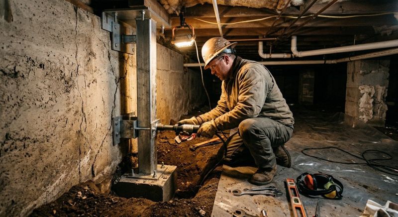 Crawlspace Foundation Repair in Somerset, MA