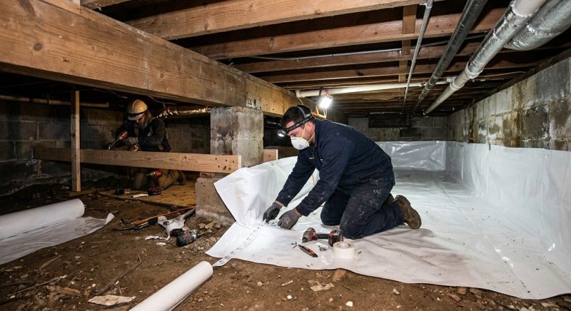 Crawlspace Repair in North Dartmouth, MA