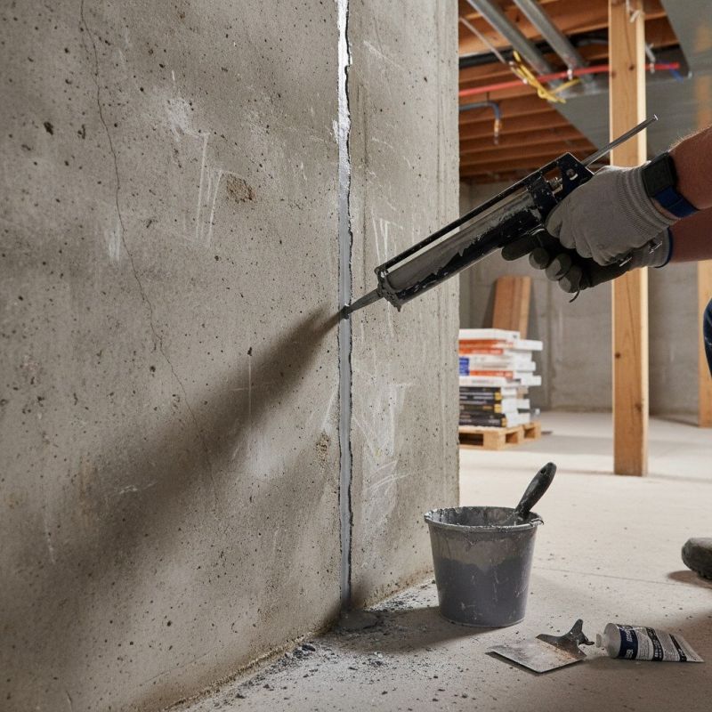 Foundation Crack Repair in Jamestown, RI