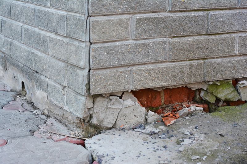 Foundation Damage Repair in East Falmouth, MA