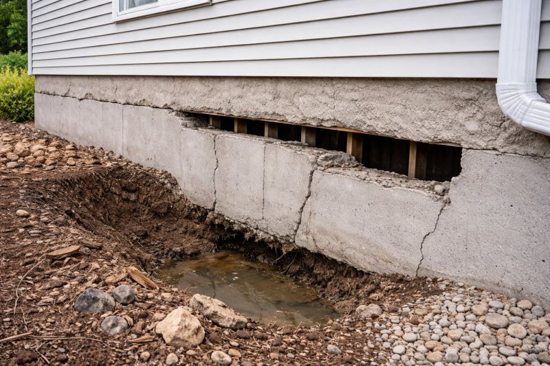 Foundation Damage Repair in Riverside, RI