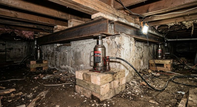 Foundation Jacking in Bristol County, MA