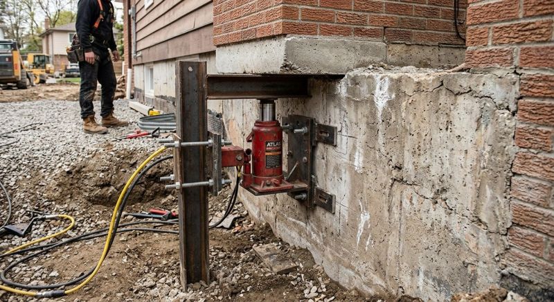 Foundation Jacking in Fairhaven, MA