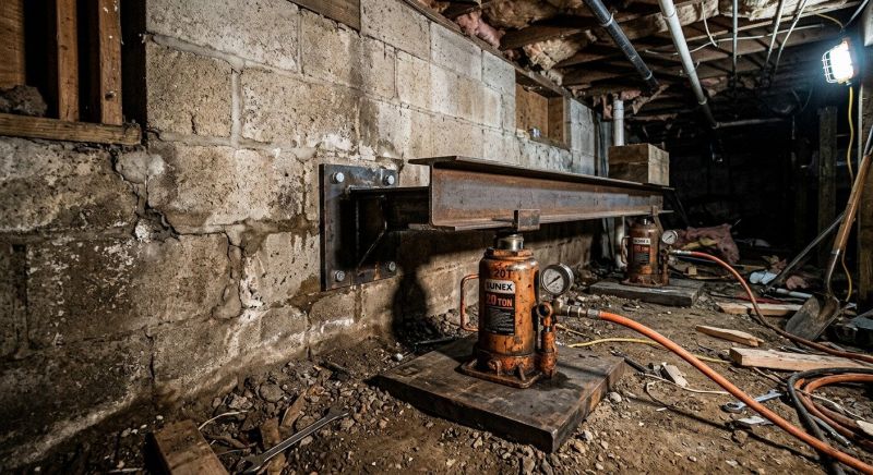 Foundation Jacking in Middleboro, MA