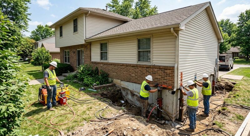 Foundation Jacking in Swansea, MA