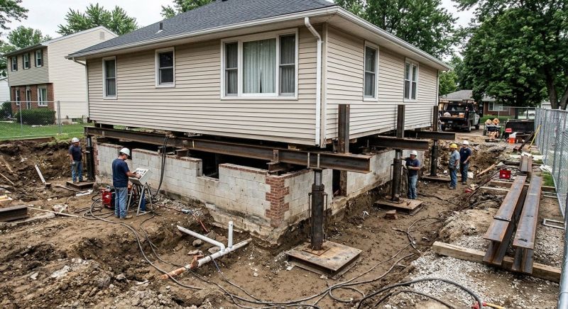 Foundation Lifting in Bridgewater, MA