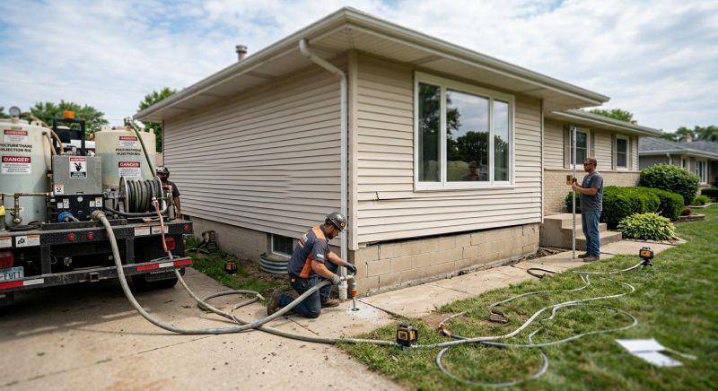Foundation Lifting in Dighton, MA