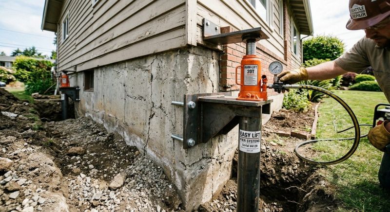 Foundation Lifting in North Dartmouth, MA