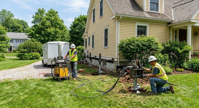 Foundation Lifting in Tiverton, RI