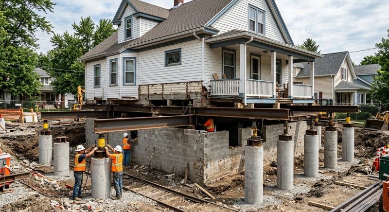 Foundation Raising in Lakeville, MA