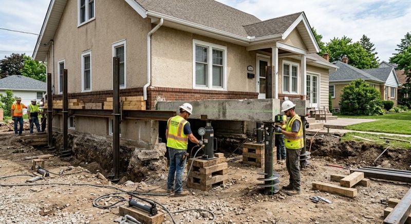 Foundation Releveling in North Dartmouth, MA