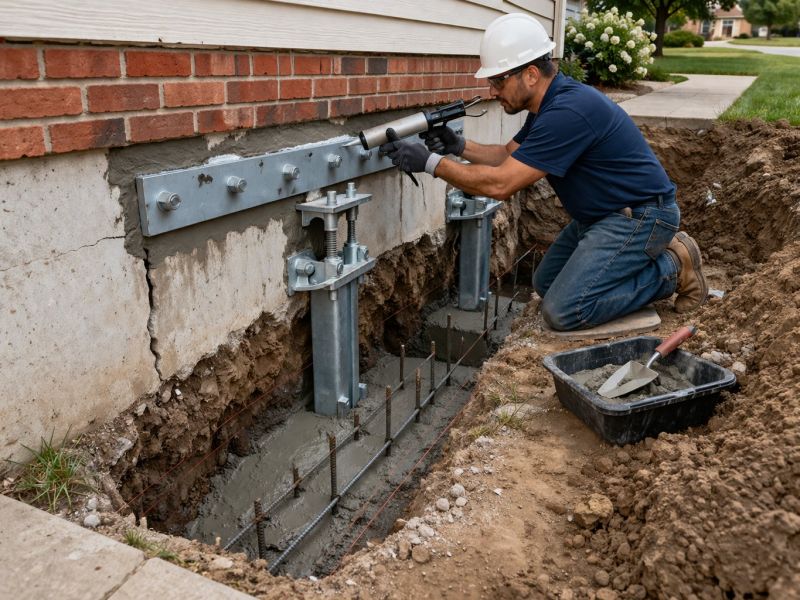 Foundation Repair in Fall River, MA
