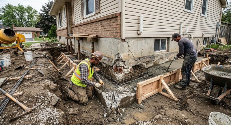 Foundation Repair in Wareham, MA