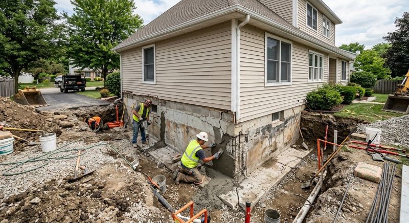 Foundation Restoration in North Dartmouth, MA