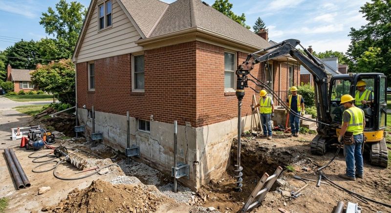 Foundation Stabilizing in Falmouth, MA