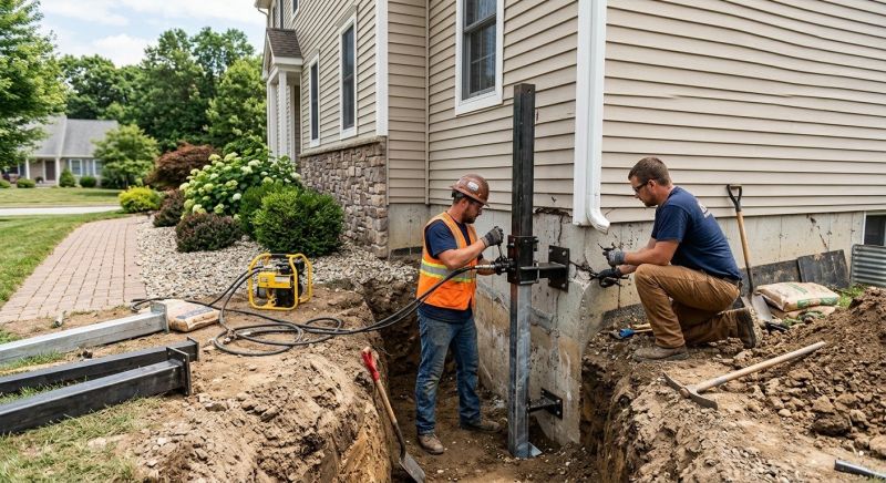 Foundation Stabilizing in Lakeville, MA