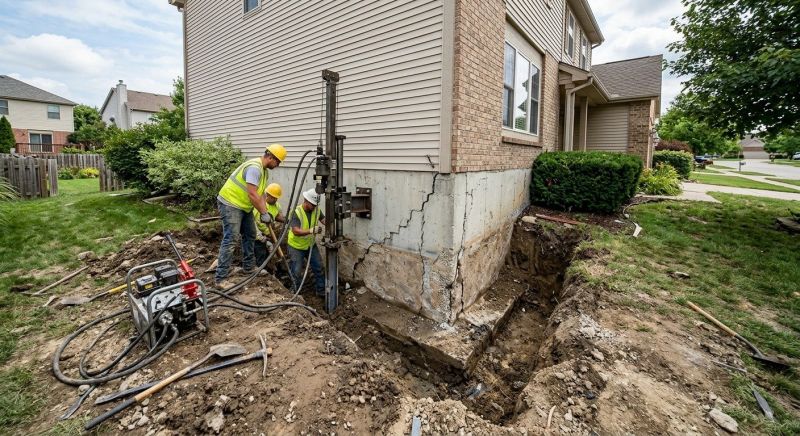 Foundation Stabilizing in North Dartmouth, MA