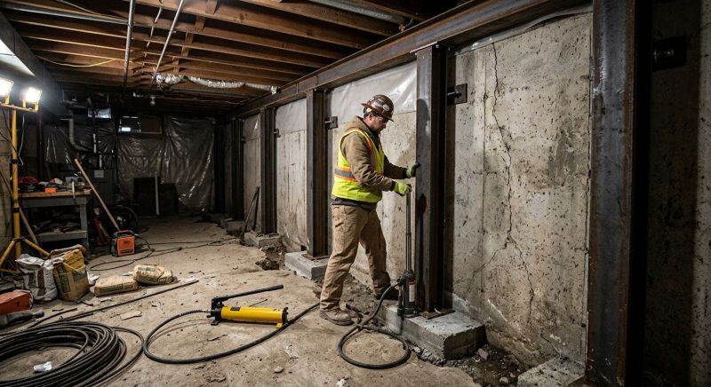 Foundation Stabilizing in North Dartmouth, MA