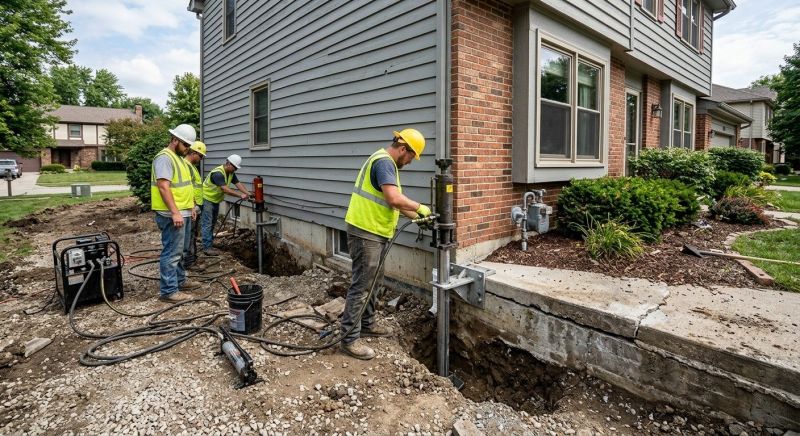 Foundation Stabilizing in North Dartmouth, MA