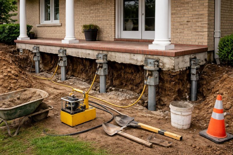 Foundation Stabilizing in North Falmouth, MA