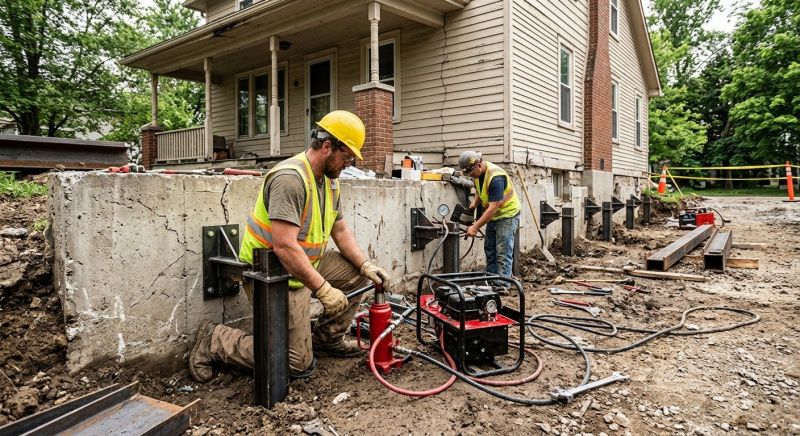 Foundation Stabilizing in Swansea, MA