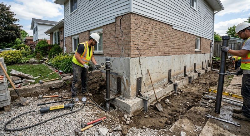 Foundation Stabilizing in West Wareham, MA