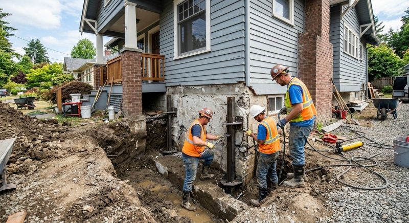 Foundation Stabilizing in West Wareham, MA