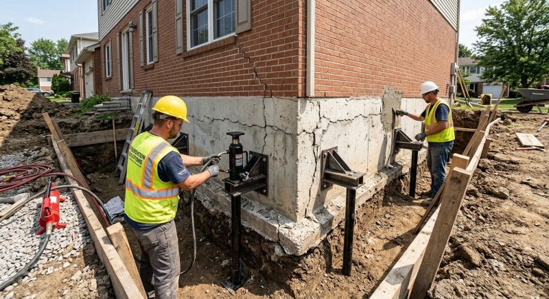 Foundation Structural Repair in Bristol, RI