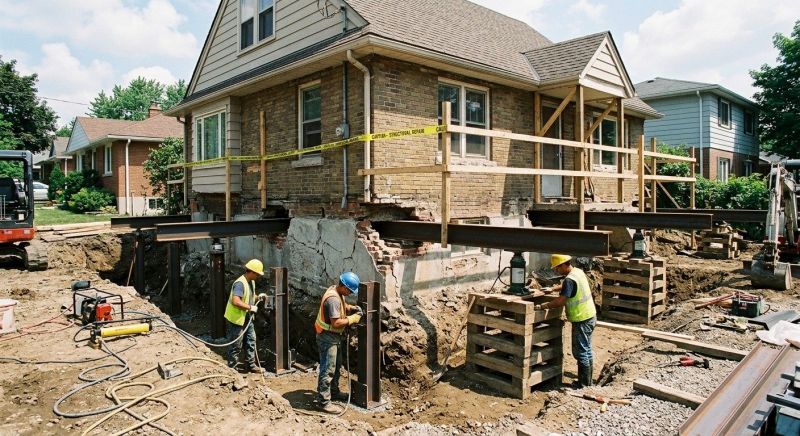 Foundation Structural Repair in Fall River, MA