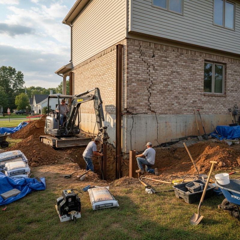 Foundation Structural Repair in Rehoboth, MA