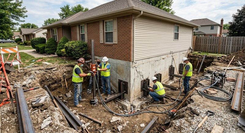 Foundation Structural Repair in Warwick, RI
