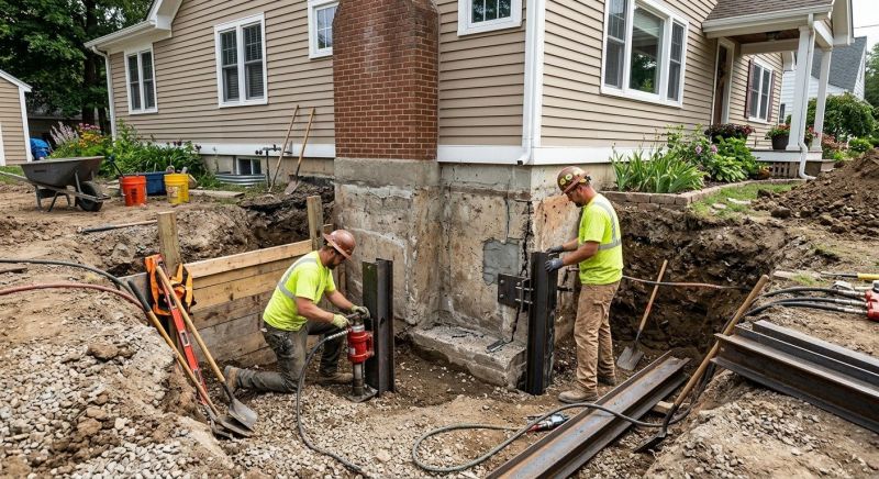 Foundation Structural Repair in Washington County, RI