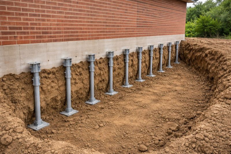 Helical Pile Installation in North Dartmouth, MA