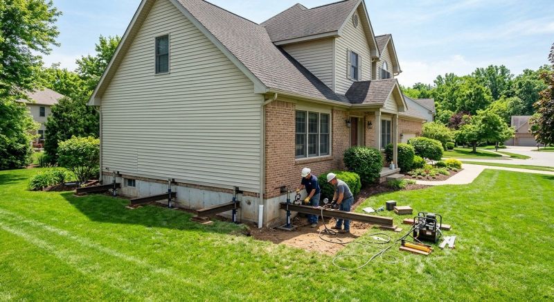 Home Foundation Leveling in Warren, RI