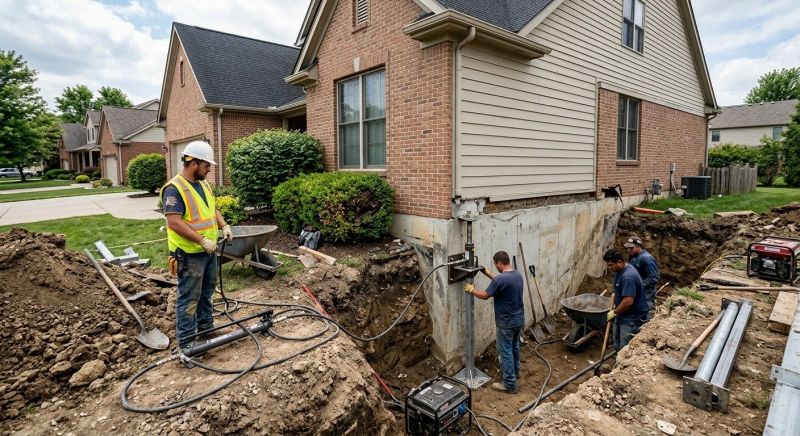 House Foundation Repair in Washington County, RI