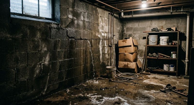 Leaking Foundation Repair in North Dartmouth, MA