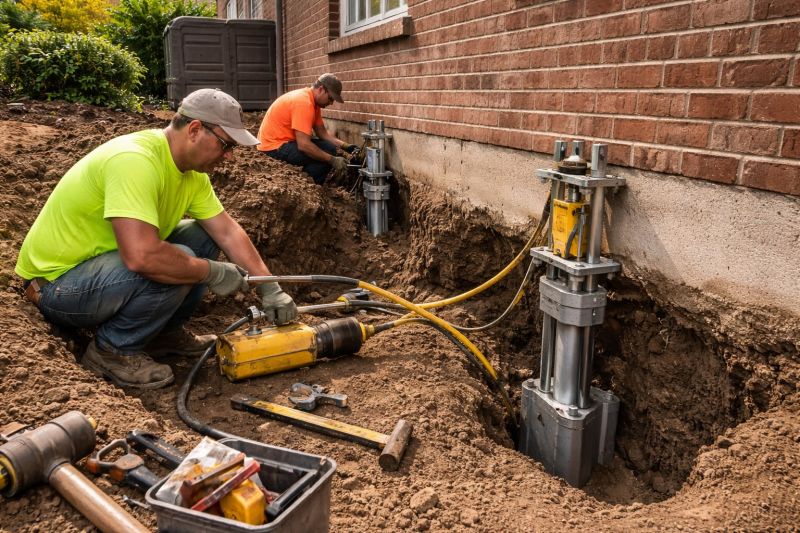 Settling Foundation Service in Buzzards Bay, MA