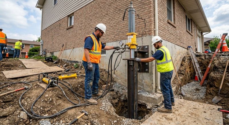 Settling Foundation Service in East Falmouth, MA