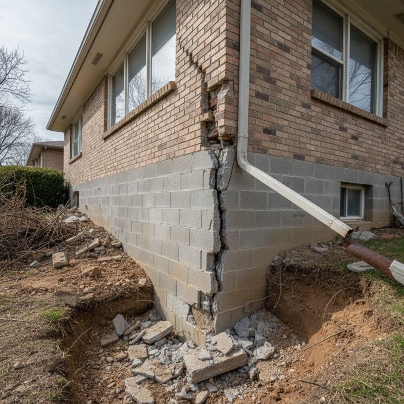 Settling Foundation Service in Falmouth, MA