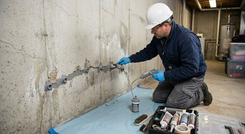 Structural Crack Repair in North Dartmouth, MA