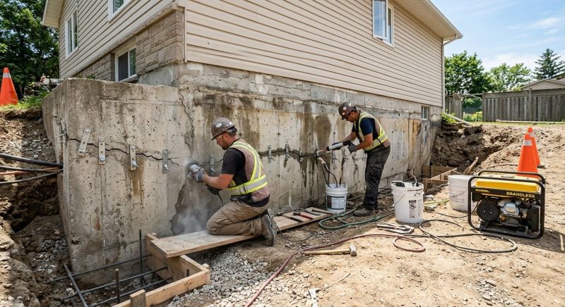 Structural Foundation Repair in Bristol, RI